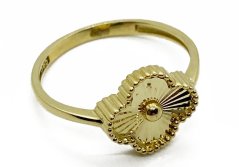 Zlatý prsten 2,61 g 14 Kt