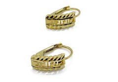 Zlaté náušnice 1,74 g 14 Kt