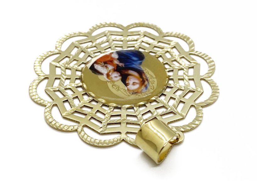 Zlatý přívěsek Madonka 6,21 g 14 Kt