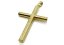 Zlatý přívěsek Kříž 2,33 g 14 Kt