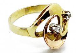 Zlatý prsten 4,54 g 14 Kt