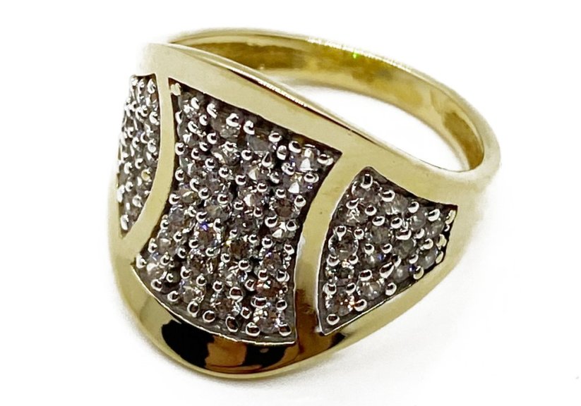 Zlatý prsten 5,76 g 14 Kt