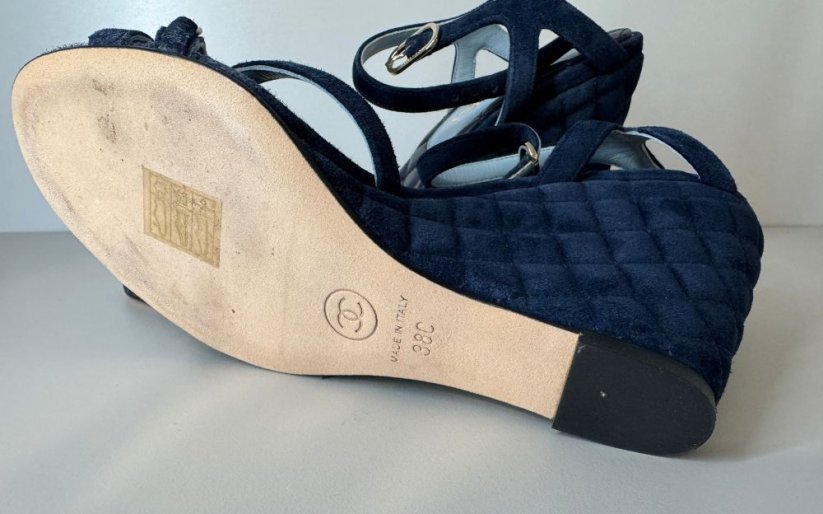 Chanel Sandals Veau Velours