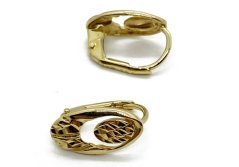 Zlaté náušnice 1,95 g 14 Kt