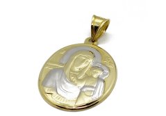 Zlatý přívěsek Madonka 2,08 g 14 Kt