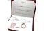 Zlatý prsten Cartier s Diamantem 0,23 ct