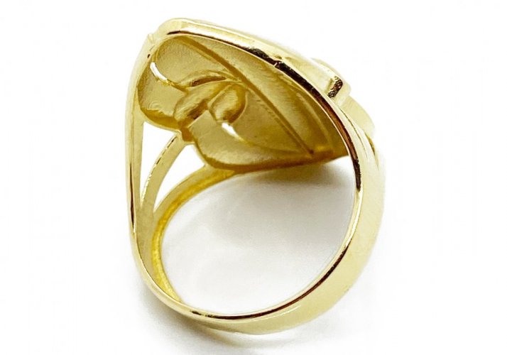 Zlatý prsten 4,49 g 14 Kt