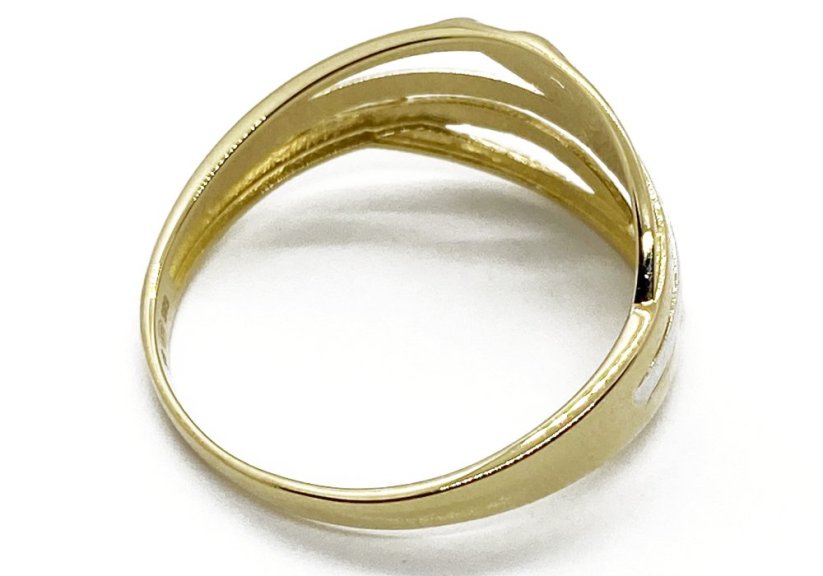 Zlatý prsten 2,21 g 14 kt