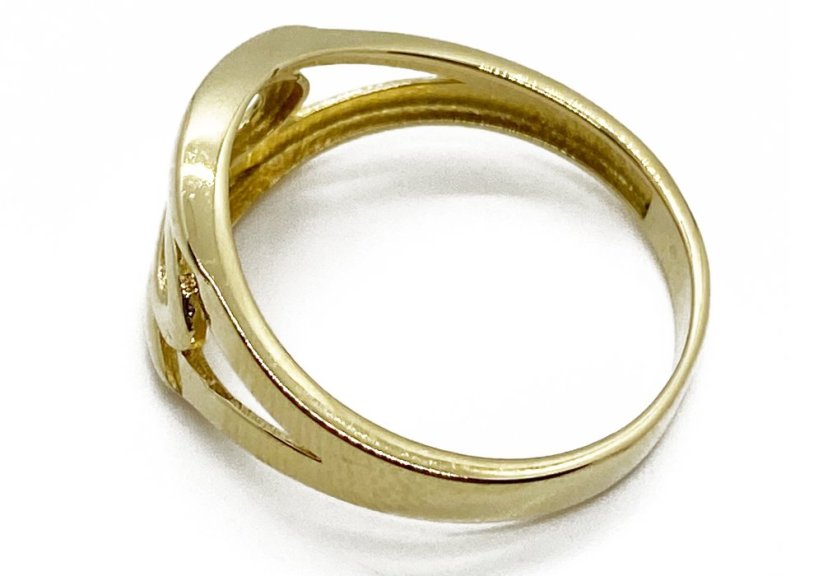 Zlatý prsten 2,38 g 14 Kt