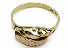 Zlatý prsten 2,13 g 14 Kt