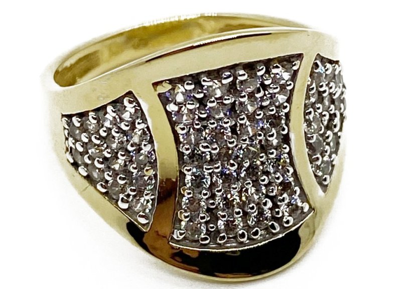 Zlatý prsten 5,76 g 14 Kt