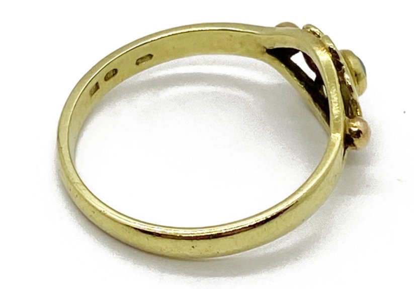 Zlatý prsten 1,96 g 14 Kt