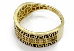 Zlatý prsten 3,73 g 14 Kt