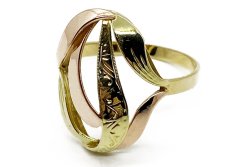 Zlatý prsten 3,04 g 14 Kt