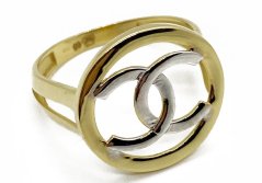 Zlatý prsten 2,55 g 14 Kt