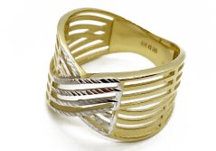 Zlatý prsten 3,90 g 14 Kt