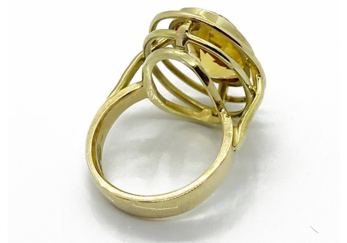 Zlatý prsten 8,85 g 14 Kt