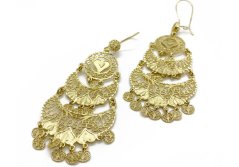 Zlaté náušnice 11,81 g 14 Kt