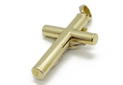Zlatý přívěsek Kříž 1,72 g 14 Kt