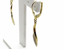 Zlaté náušnice 3,03 g 14 Kt