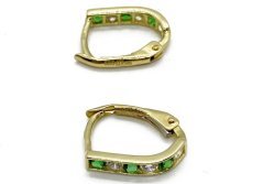 Zlaté náušnice 1,15 g 14 Kt