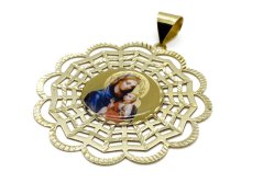 Zlatý přívěsek Madonka 6,21 g 14 Kt