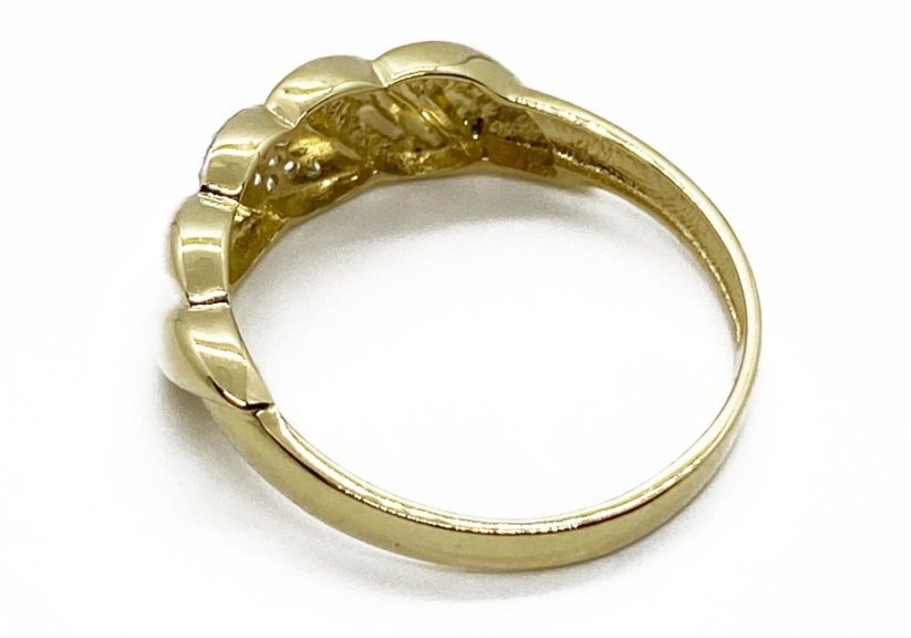 Zlatý prsten 2,45 g 14 Kt