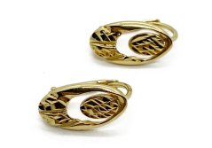 Zlaté náušnice 1,95 g 14 Kt