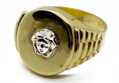 Zlatý prsten pánský 4,41 g 14 Kt