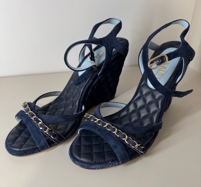 Chanel Sandals Veau Velours