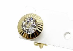 Zlaté náušnice 1,46 g 14 Kt