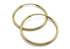 Zlaté náušnice 0,80 g 14 Kt