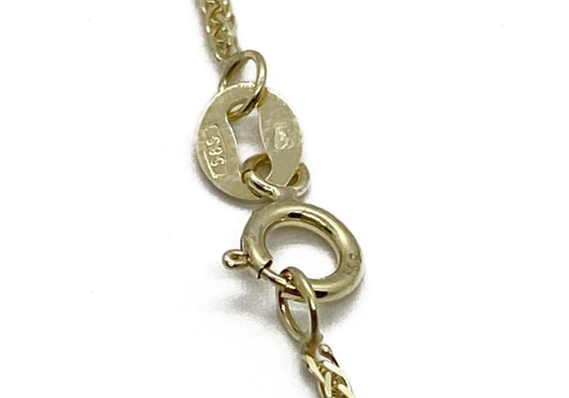 Zlatý řetízek 1,34 g 14 Kt