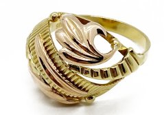Zlatý prsten 4,29 g 14 Kt