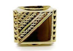 Zlatý prsten pánský 7,83 g 14 Kt