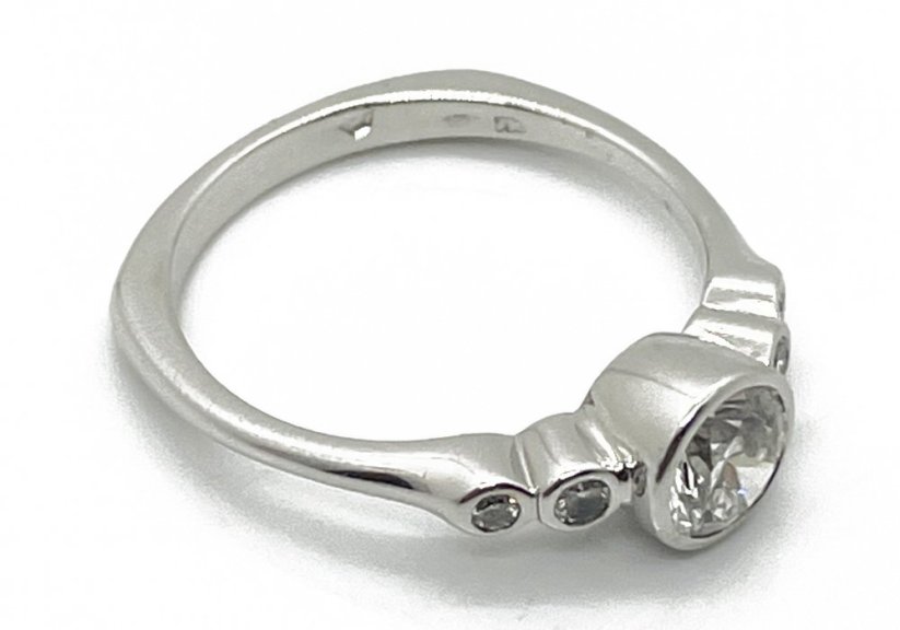 Zlatý prsten s Diamanty 0,73 ctw, 3,55 g 14 Kt, Ce