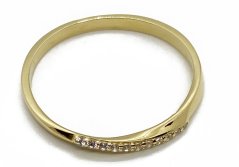 Zlatý prsten 1,45 g 14 Kt