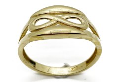 Zlatý prsten 2,38 g 14 Kt