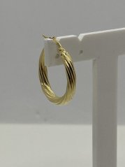 Zlaté náušnice 2,38 g 14 Kt