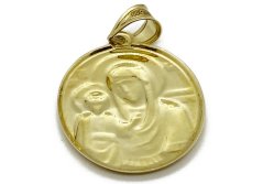 Zlatý přívěsek Madonka 2,08 g 14 Kt