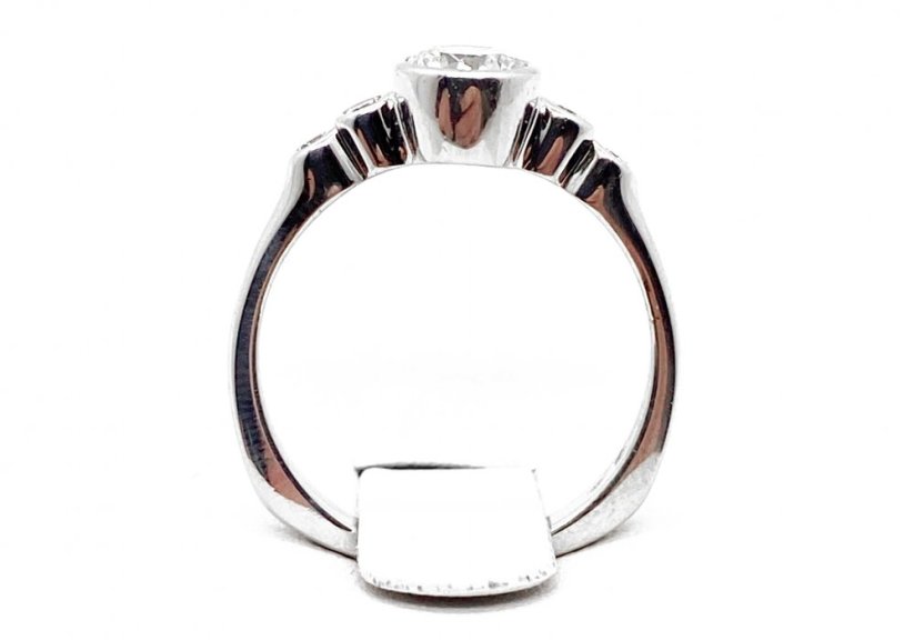 Zlatý prsten s Diamanty 0,73 ctw, 3,55 g 14 Kt, Ce