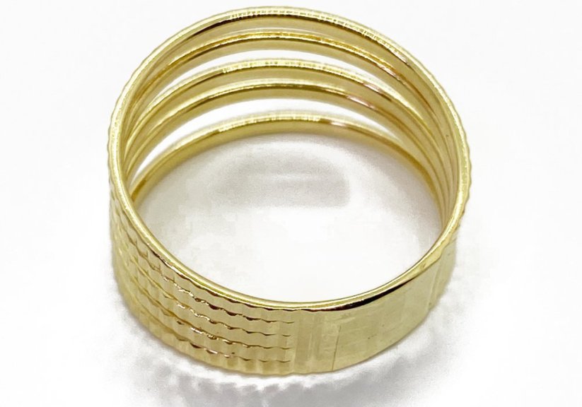 Zlatý prsten 3,75 g 14 Kt