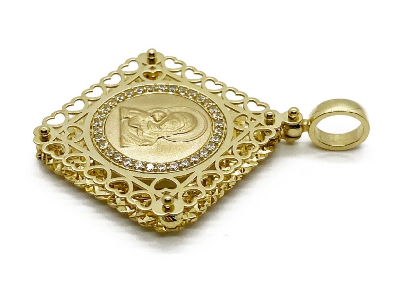 Zlatý přívěsek Madonka 5,67 g 14 Kt