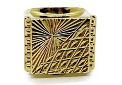Zlatý prsten pánský 7,63 g 14 Kt