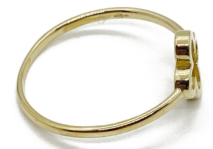 Zlatý prsten 1,00 g 14 Kt