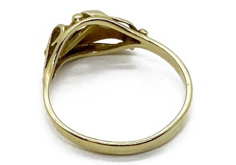 Zlatý prsten 2,13 g 14 Kt