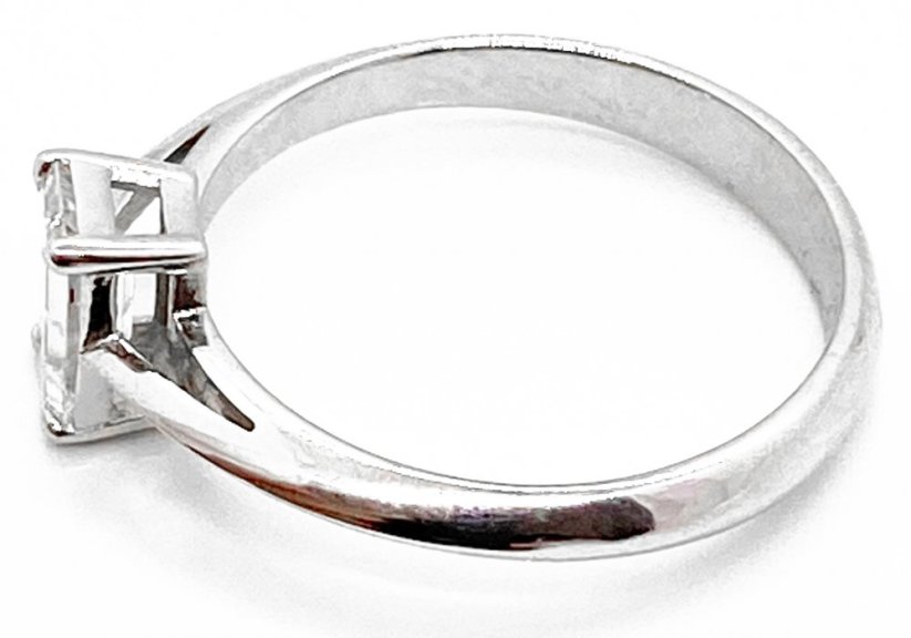 Zlatý prsten 2,39 g 14 Kt s Diamantem 0,50 ct