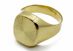 Zlatý prsten pánský 4,78 g 14 Kt