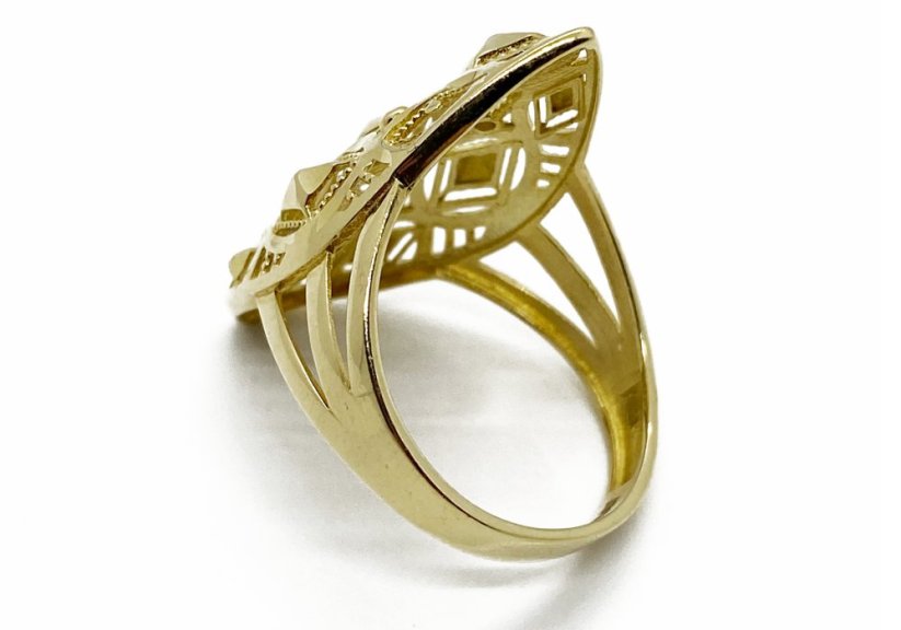 Zlatý prsten 3,36 g 14 Kt