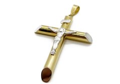 Zlatý přívěsek Kříž 3,56 g 14 Kt